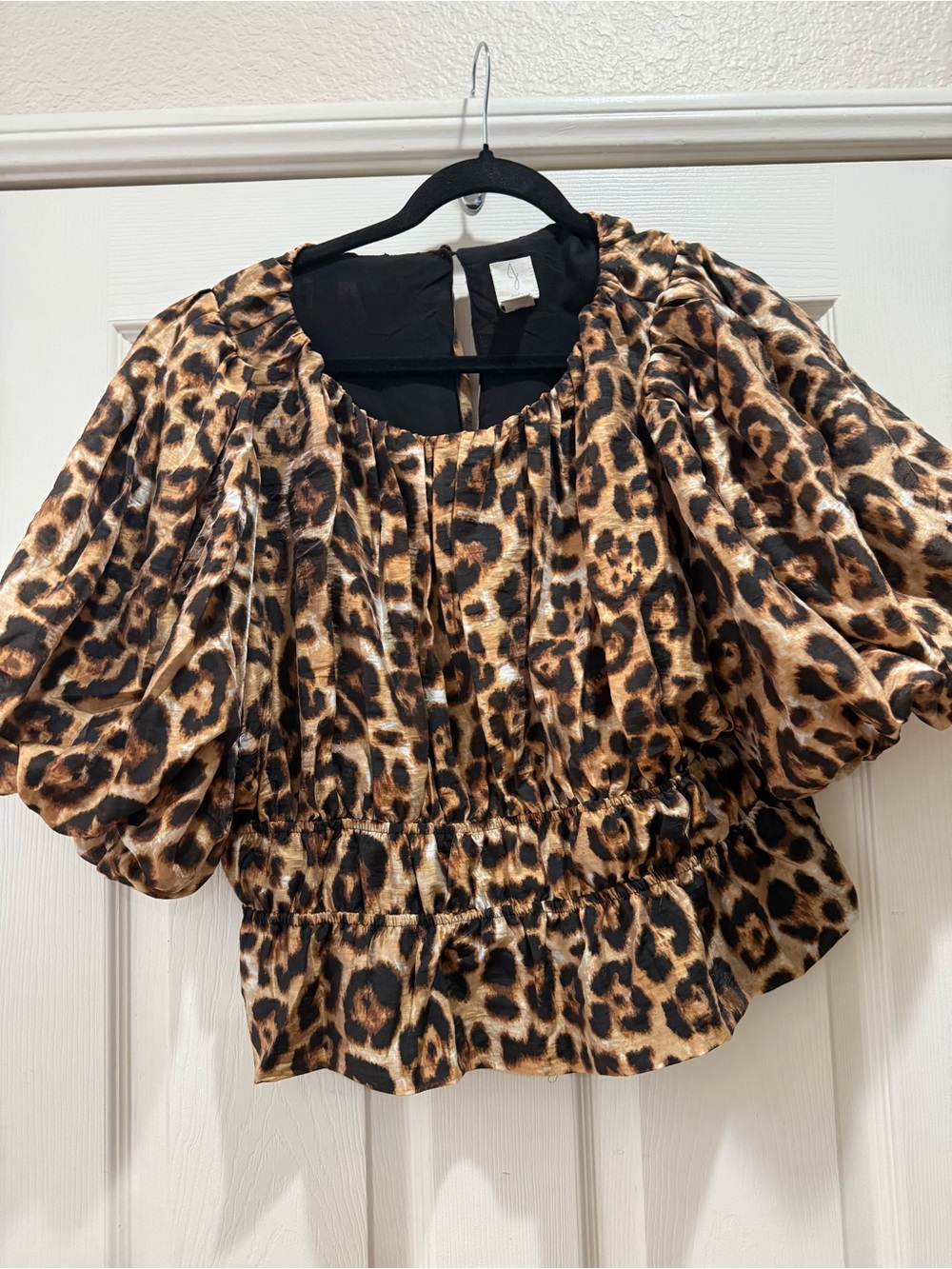Joie leopard blouse